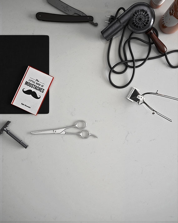 BIANCO CARRARA luxury quartz slab